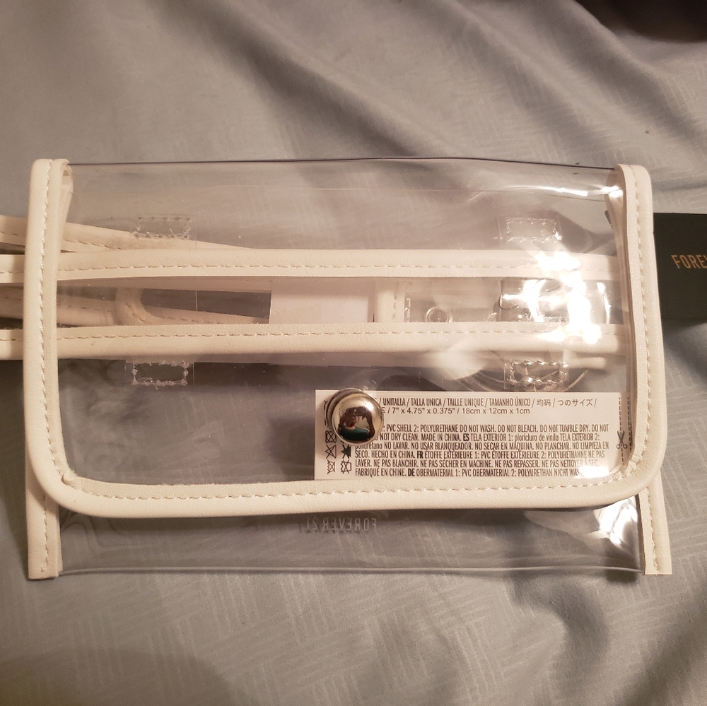 Fanny pack clear see through belt purse